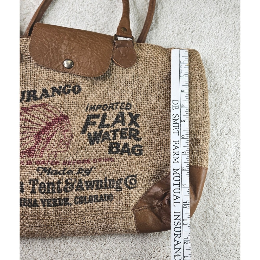 Durango Water Bag Tote Bag Western Aztec Print‎ Purse Shoulder Bag Vintage Lined - Picture 4 of 14